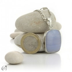 Chalcedony and silver - model 1
