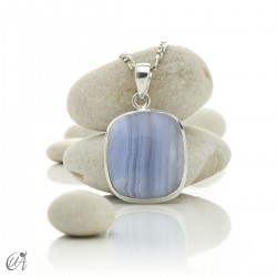 Chalcedony and silver - model 5