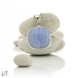Chalcedony and silver - model 7