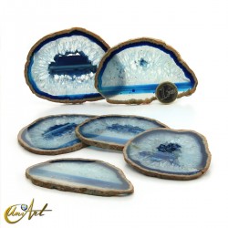 Ágata azul - conjunto de chapas - modelo 2