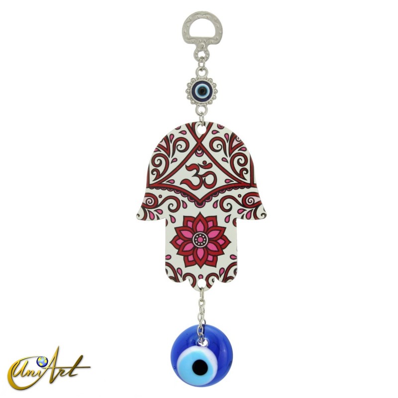 Mano de metal con el ojo turco, modelo 4