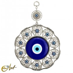 Metal amulet with the Turkish evil eye model 2