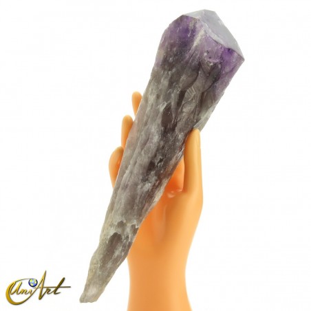 Giant amethyst point, natural scepter