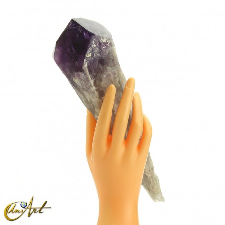 Giant amethyst point, natural scepter