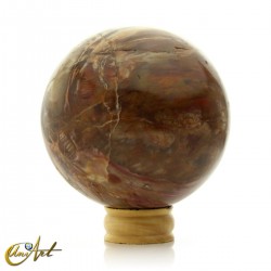 Xylopalo sphere, fossil wood - 10,5 cm