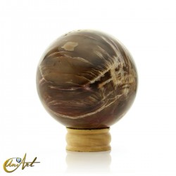 Xylopalo sphere, fossil wood - 8 cm