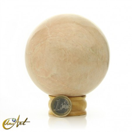 Cream moonstone - from India sphere