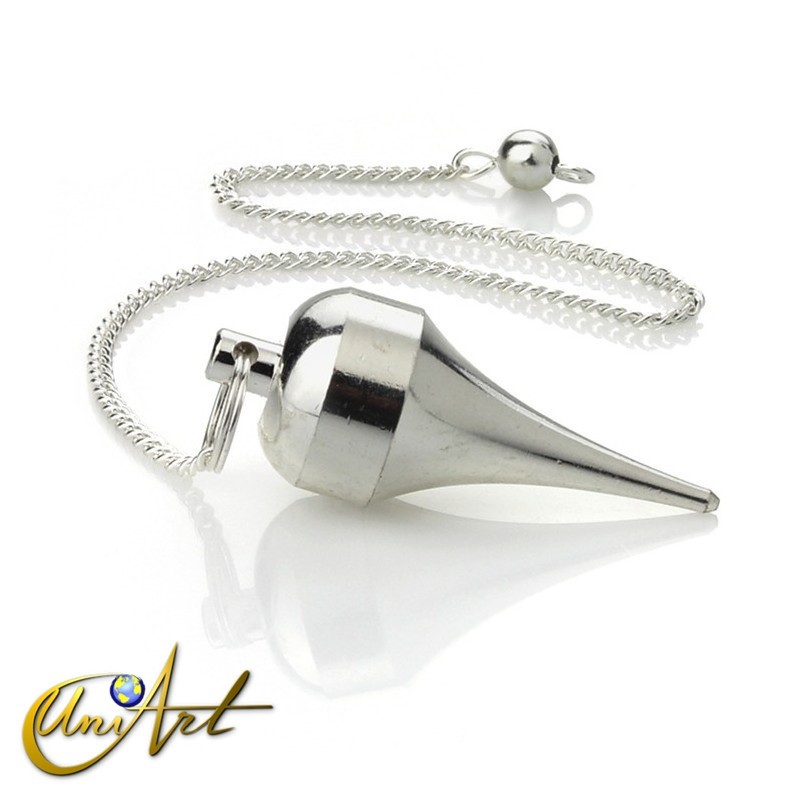 Péndulo de metal puntiforme - color plata