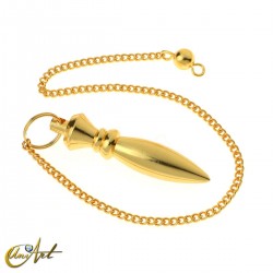 Egyptian pendulum in metal - brass color