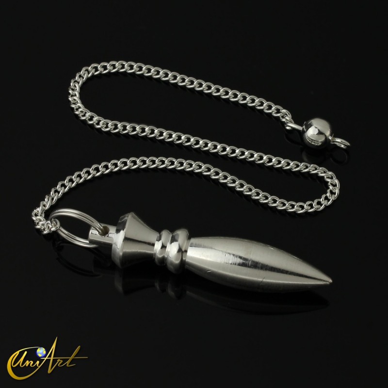 Egyptian pendulum in metal - silver color