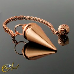 Metallic conical pendulum cooper color
