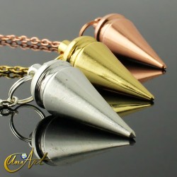 Metallic conical pendulum