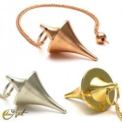 Metal double cone pendulum