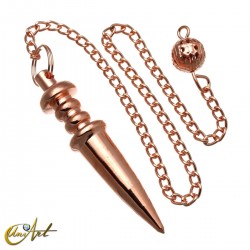 Péndulo puntero de metal - color cobre