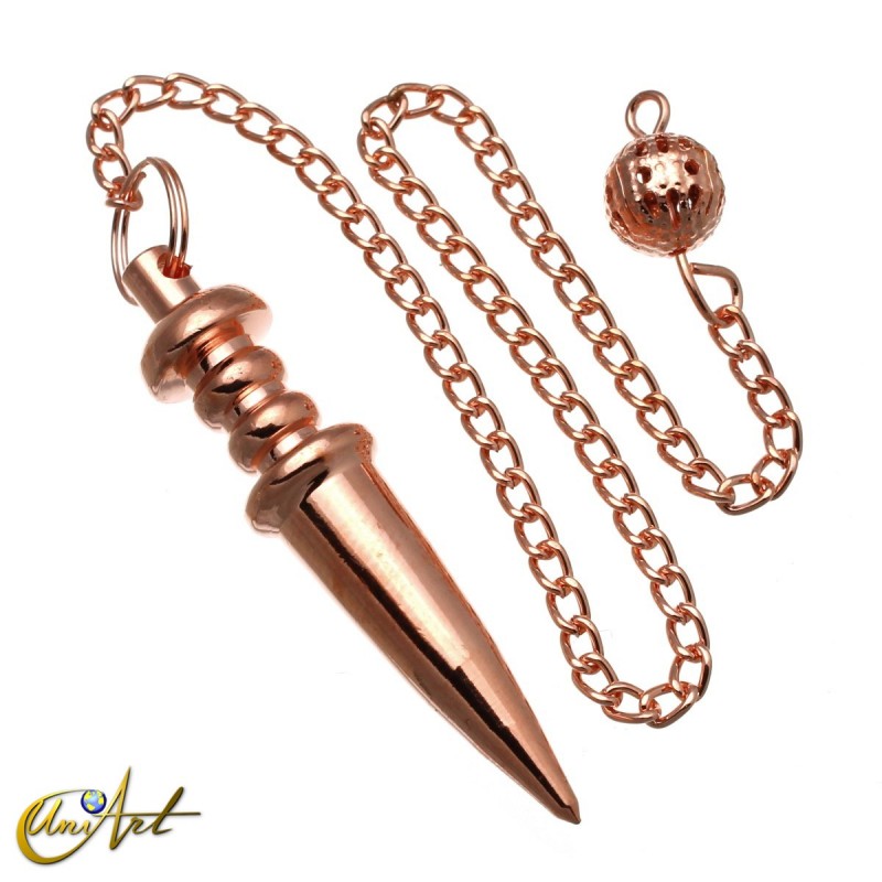 Metal pointer pendulum - cooper color