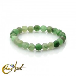 Natural green aventurine bracelet - 8 mm