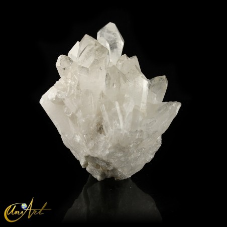 Pretty crystal quartz druse