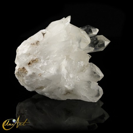 Pretty crystal quartz druse