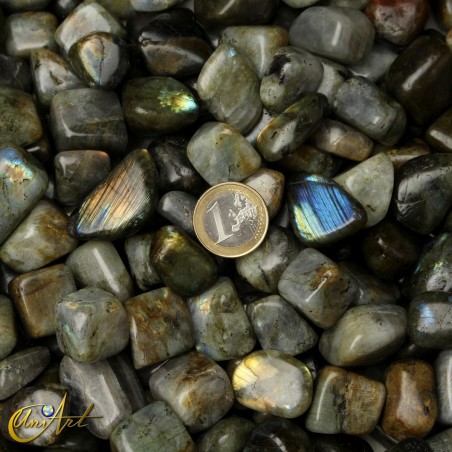 Labradorite tumbled stones