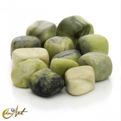Serpentine – tumbled stones (200 grams)