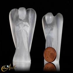 Selenite Angel of Intuition, represents the Gabriel Archangel