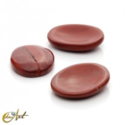 Worry Stones: Piedras antiestrés - jaspe rojo