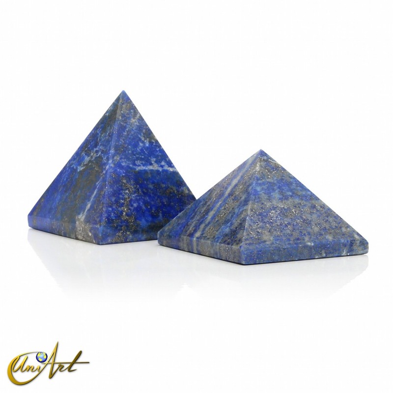 Lapis lazuli pyramid