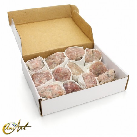 Piedra Sol en bruto, caja con un kilo