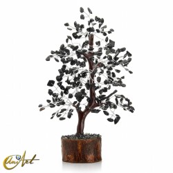 Black Obsidian Tree with 300 chips