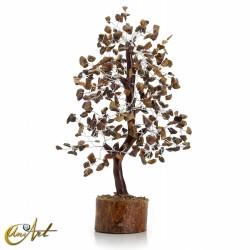 Tiger Eye tree with 300 chips