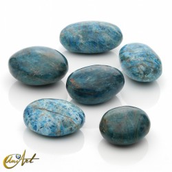 Polished Apatite Stones in Galet Format - 300 grams