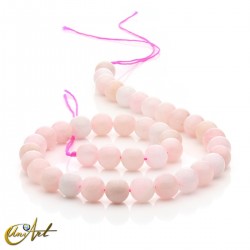10 mm Pink morganite roud beads