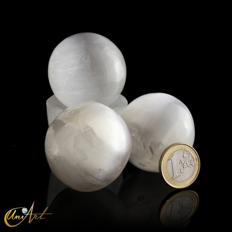 Esfera de Selenita Blanca - 4 cm
