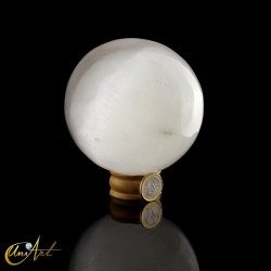 16 cm White Selenite Sphere