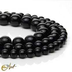 Black tourmaline beads
