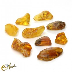 Baltic sea amber tumbled stones, 25 grams