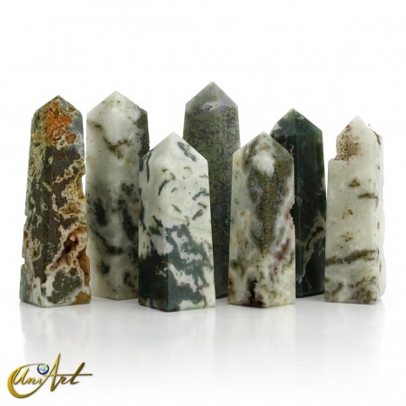 Dendritic Agate Obelisks - medium