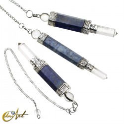 Healing wand lapis lazuli pendulum