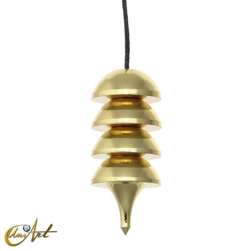 Osiris metal pendulum, screwable with cord