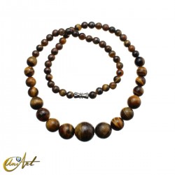 Classic Necklace with Tiger's Eye