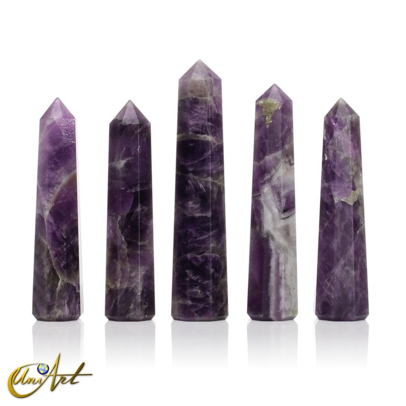 Eight-Sided Amethyst Points