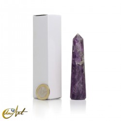 Eight-Sided Amethyst Points with Box