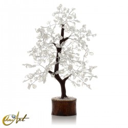 Crystal Quartz Tree with 300 Chips
