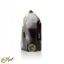 Punta de Ágata Natural Cristalizada