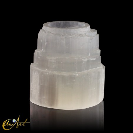 Portavela de selenita - Escalonado