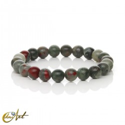 Pulsera de heliotropo, 8 mm