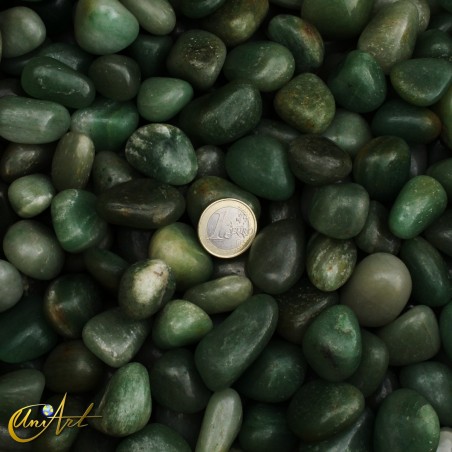 aventurina verde - cantos rodados