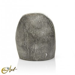 Uruguay amethyst, pale greyish shade