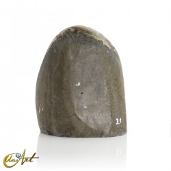 Amethyst polished edges