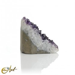 Purple amethyst druse